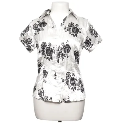 Kortärmad skjorta (Vit, Svart) från Dunnes Stores Polyester