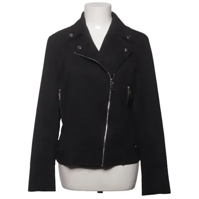 Biker jacket (Black) from Estee Brown Elastane, Polyester