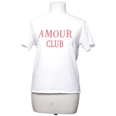 T-shirt (White, Red) from Sézane Organic cotton