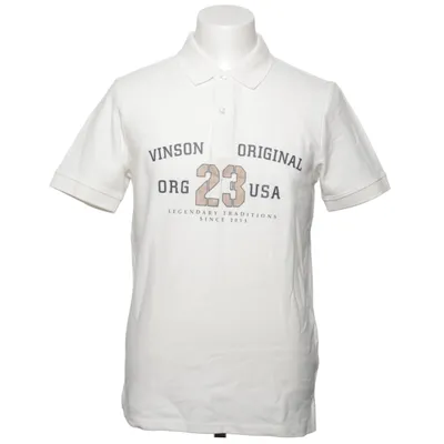Polo shirt (White) from Vinson Cotton