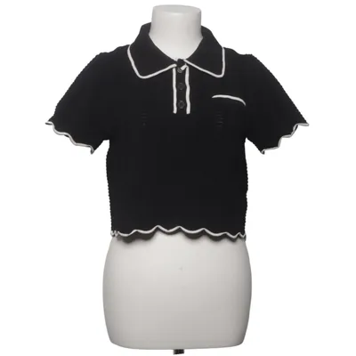 Polo (Noir, Blanc) de Suncoo Polyamide, Viscose