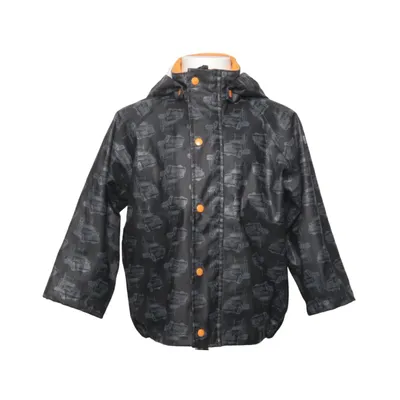 Rain jacket (Black, Orange) from Caretec Polyester, Polyurethane