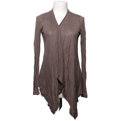 Cardigan (Gris, Marron) de Bershka Knitwear Coton, Viscose