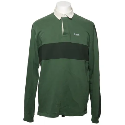 Rugby shirt (Green, White) from Forét Organic cotton