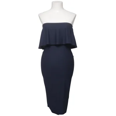 Dress (Blue) from Missguided Elastane, Polyester