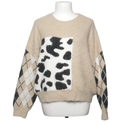 Pull-over (Beige, Noir, Blanc) de Yu & Me Acrylique, Viscose, Laine