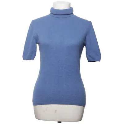 Turtleneck (Blue) from Duca di S Giusto Cashmere