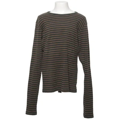 Lange mouwen shirt (Groen, Bruin) van Brandy Melville Katoen