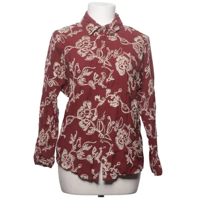 Blouse (Rood, Beige) van In April 1986 Polyamide