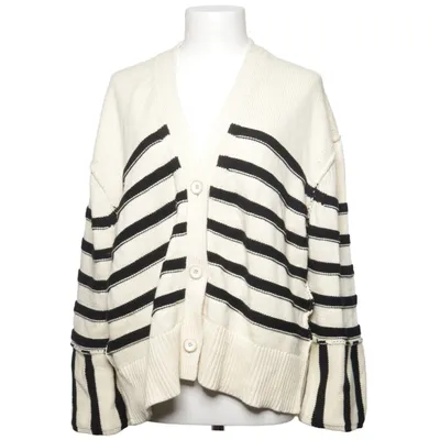 Cardigan (Beige, Sort) fra Dagmar Økologisk bomuld, Polyamid