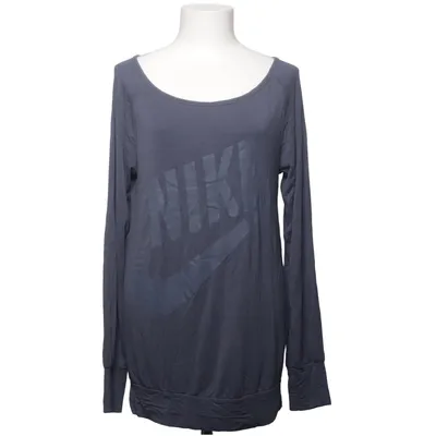 Långärmad t-shirt (Blå) från Nike Sportswear Elastan, Viskos