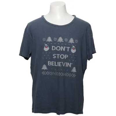 T-shirt (Bleu) de Denim Coton