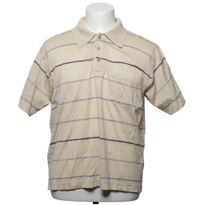 Pikétröja (Beige, Blå) från Monello Bomull