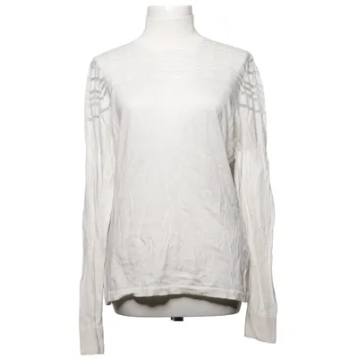 Rollkragenpullover (Weiß) von August Silk Baumwolle, Modal, Polyamid, Polyester