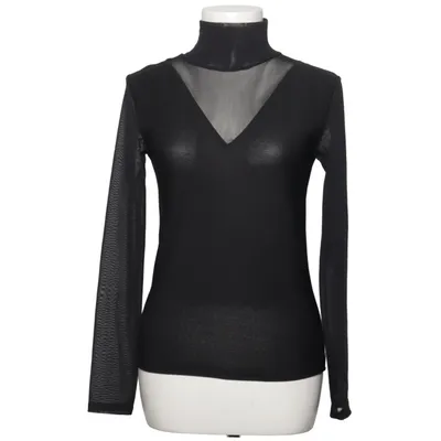 Top (Black) from Trendyol Elastane, Polyester