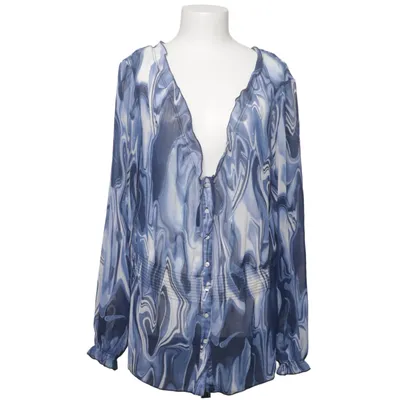 Blus (Blå, Vit) från Lingon & Blåbär Polyester