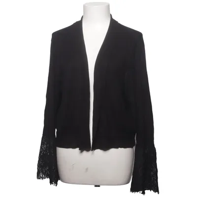 Cardigan (Zwart) van Sheego Elastaan, Polyester, Viscose