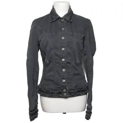 Veste en jean (Gris) de John Galliano Coton, Élasthane