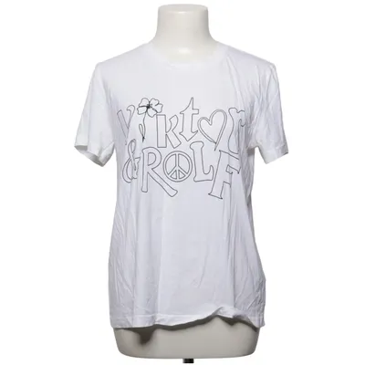 T-shirt (White) from Viktor & Rolf Cotton, Lyocell