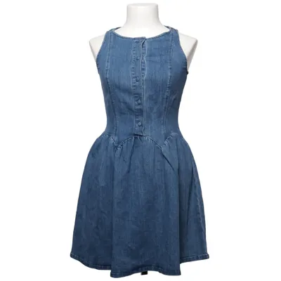 Denim dress (Blue) from Never Fully Dressed Cotton, Elastane, Polyester, Viscose