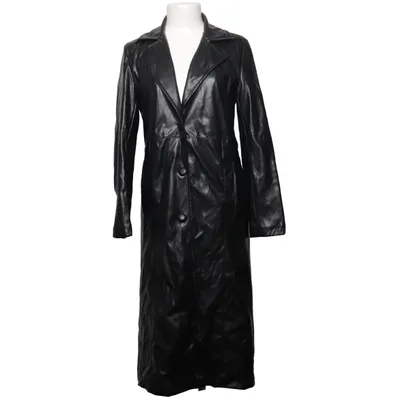 Coat (Black) from Eight Polyester, Polyurethane
