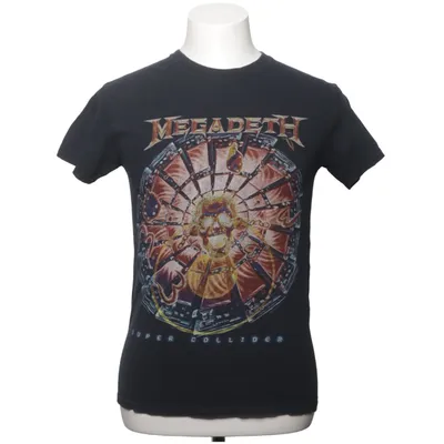 T-shirt (Black, Multicolored) from Megadeth Cotton