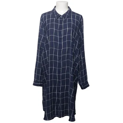 Skjortklänning (Blå, Vit) från Alfani Polyester