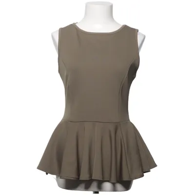 Peplumbluse (Grøn) fra Papaya Elastan, Polyester