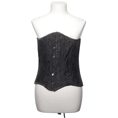 Corset (Black) from Charmian Elastane, Polyester