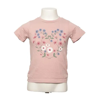 T-shirt (Rose, Multicolore) de Polarn O. Pyret Coton biologique