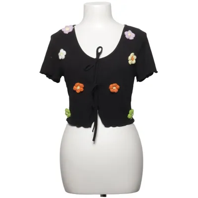 Haut (Noir, Multicolore) de Shein Élasthane, Polyester, Viscose