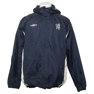 Träningsjacka (Blå, Vit) från Umbro Polyamid, Polyester