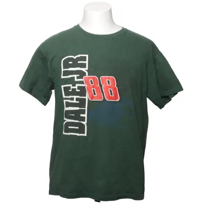 T-shirt (Vert, Rouge, Blanc) de Nascar Coton