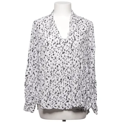 Blouse (Black, White) from Lord & Taylor Viscose