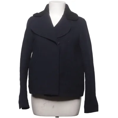 Caban (Bleu) de Ba&sh Acrylique, Coton, Élasthane, Polyamide, Polyester, Laine