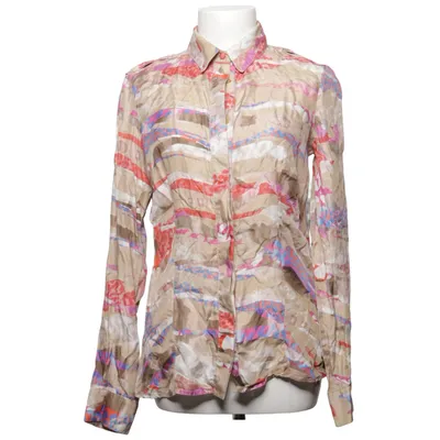 Blouse (Beige, Multicolore) de Gianfranco Ferré Soie