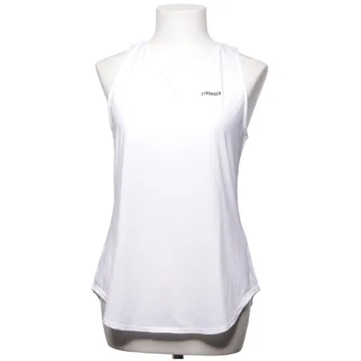 Sport tanktop (Wit) van Stronger Elastaan, Polyester