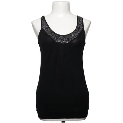 Tank­top (Schwarz) von Madonna Elasthan, Viskose
