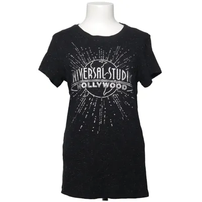 T-shirt (Sort) fra Universal Studios Bomuld, Metallfiber