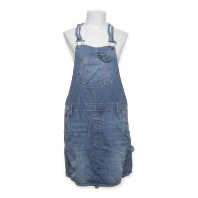 Hängselklänning (Blå) från Boyfriend Bomull