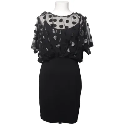 Robe (Noir) de Luxzuz Élasthane, Polyamide, Polyester, Viscose