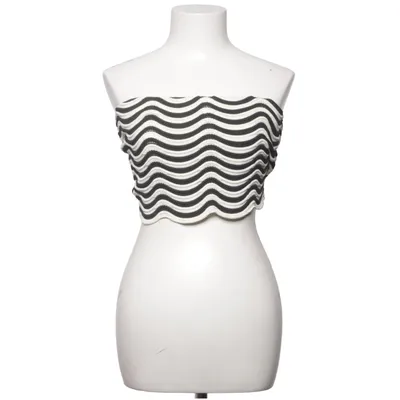 Top tube (Noir, Blanc) de Poetry Polyamide, Viscose