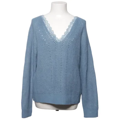 Sweater (VIOA L/S REV LACE KNIT TOP) from VILA Clothes Acrylic