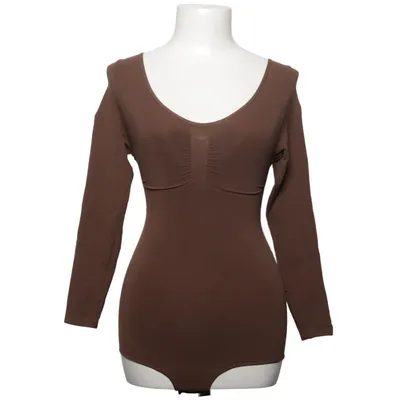 Body (Brown) from Creamy Fabrics Elastane, Polyamide