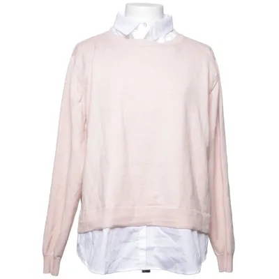 Sweater (Beige, White) from Primark Cares Cotton, Polyamide, Polyester