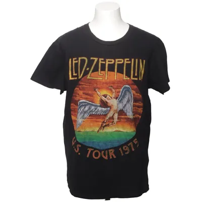 T-shirt (Zwart, Meerkleurig) van Led Zepplin Katoen