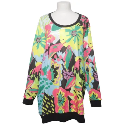Collegetröja (Svart, Flerfärgad) från Angel of Style Bomull, Polyester
