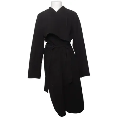 Coat (Black) from Dotted Blue Polyester