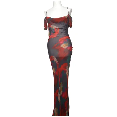 Robe (Rouge, Vert, Multicolore) de Rat & Boa Viscose