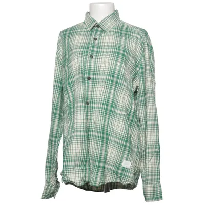 Shirt (Groen, Wit) van Cottonfield Katoen